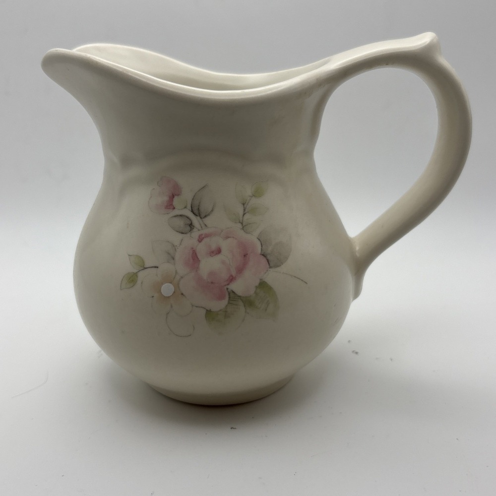 Vtg Pfaltzgraff Tea Rose Creamer Pitcher Roses Floral Cottagecore Replacement